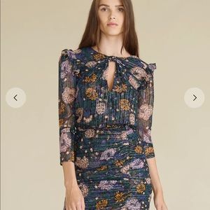 Veronica Beard PEPPA FLORAL MINIDRESS